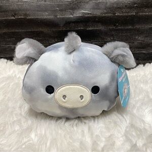 🆕 SQUISHMALLOWS JASON THE DONKEY TIE DYE FLOPPY EARS STACKABLE SOFT PLUSH TOY
